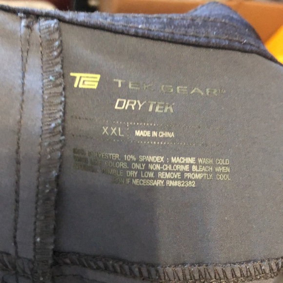 TeK Gear shorts Men's XXL Blue gray lightweight boardshorts swim trunks dry tek - Picture 6 of 9